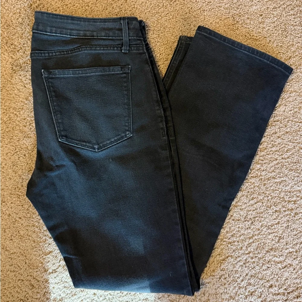 Women's Black Old Navy Wow Bootcut Mid-Rise Jeans Size 12 - Picture 1 of 5